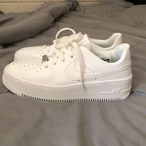 WORN ONCE Nike Air Force One’s